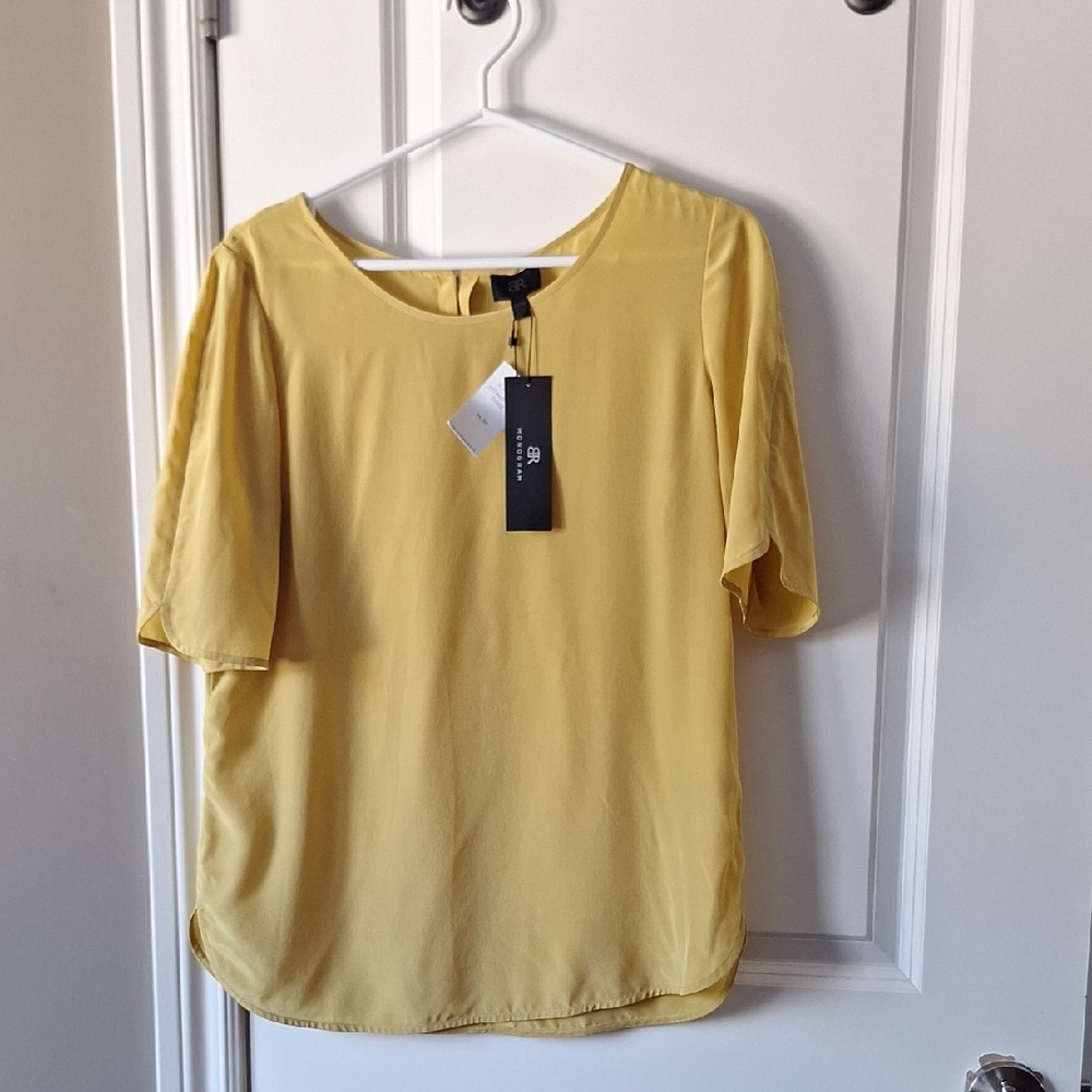 Banana Republic Yellow Blouse
